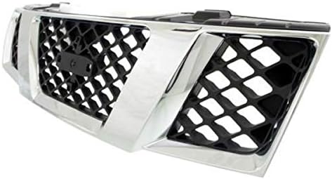 Koolzap Compatible con camioneta Frontier 05-08 y conjunto de parrilla delantera Pathfinder 05-07