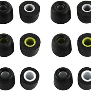 Zotech 6 pares de auriculares de repuesto de espuma viscoelástica, puntas para auriculares deportivos JayBird BlueBuds X, X2 y X3 (SML) Zotech 6 pares de auriculares de repuesto de espuma viscoelástica, puntas para auriculares deportivos JayBird BlueBuds X, X2 y X3 (SML)