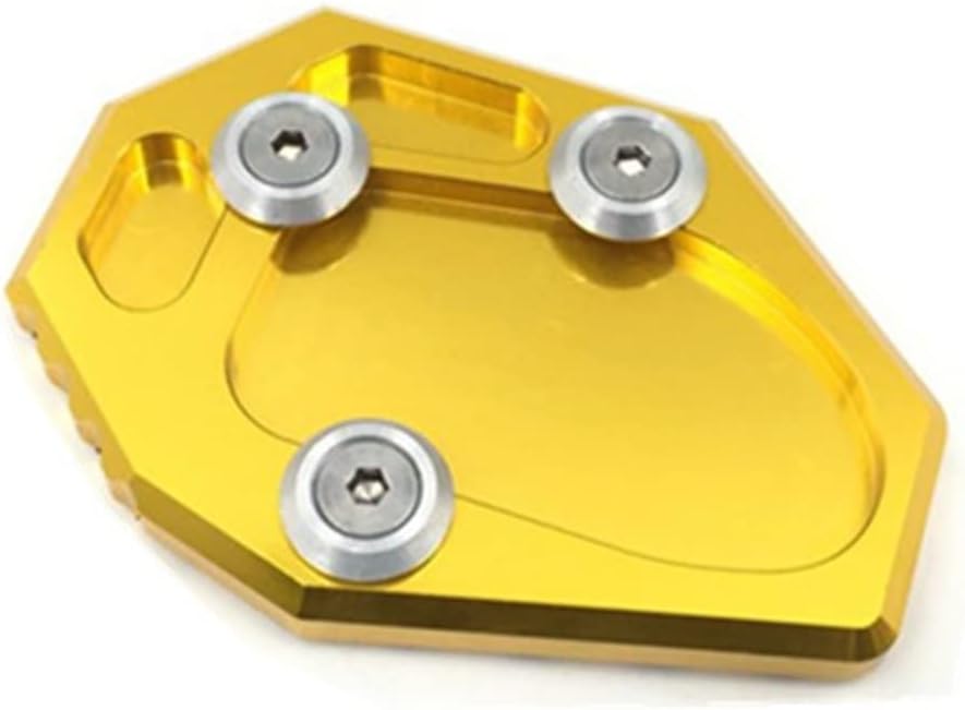 Motorcycle Side Bracket Motorcycle Kickstand Foot Side Stand Extension Pad Support Plate Enlarge for YA&MA&HA YZF MT-07 MT07 FZ07 XJ6 XJ6N FZ6 FZ6R