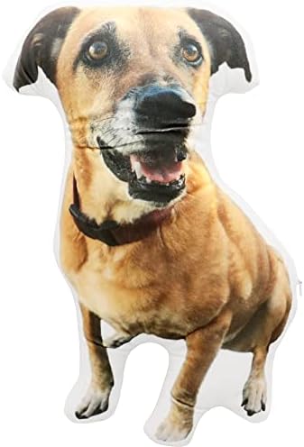 OARSE Almohadas para mascotas, almohada personalizada con fotos para perros, almohada personalizada con fotos de perros, almohada de fotos de tus