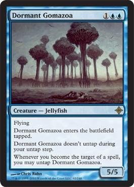 Magic the Gathering – Gomazoa inactivo – Rise of The Eldrazi – Lámina