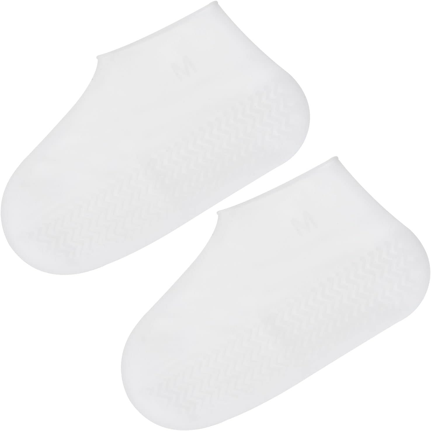 PATIKIL M – Funda plegable de silicona impermeable para zapatos, reutilizable, antideslizante, para zapatos de lluvia, protectores para exteriores,
