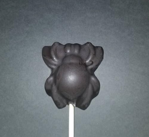 Molde de piruleta de caramelo de chocolate de araña de Halloween