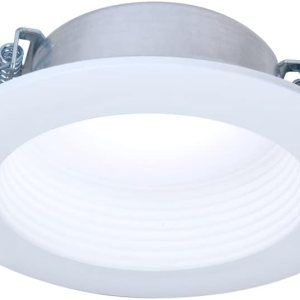 HALO LTB CCT seleccionable de 4 pulgadas (3000K-5000K) LED integrado, luz empotrable blanca, ajuste regulable HALO LTB CCT seleccionable de 4 pulgadas (3000K-5000K) LED integrado, luz empotrable blanca, ajuste regulable