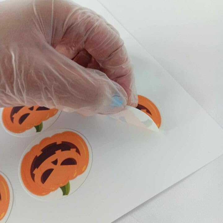 Decoración comestible para cupcakes de Halloween con diseño de bruja (12 unidades)  círculos de glaseado de 2.10 pulgadas para decoración de