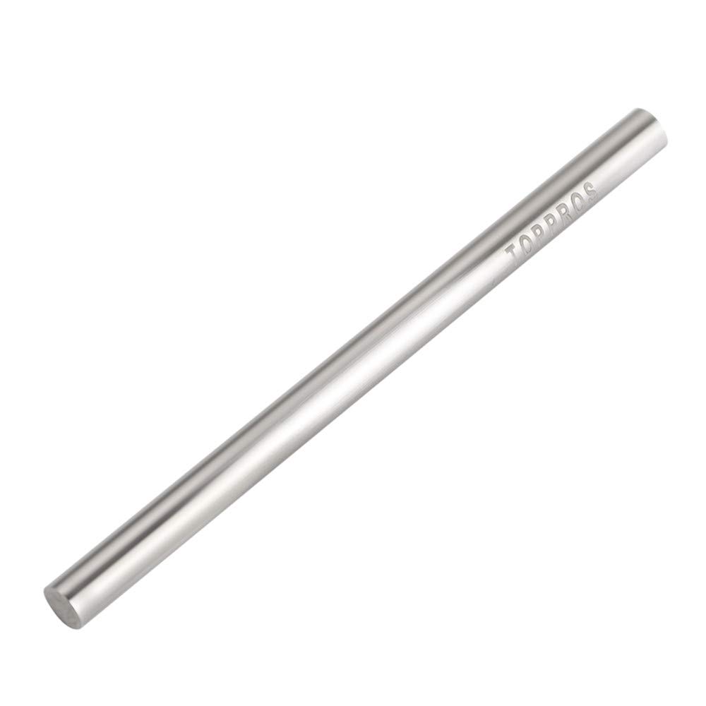 Barra sólida de acero inoxidable 304 de 3.937 in x 0.118 in, paquete de 20