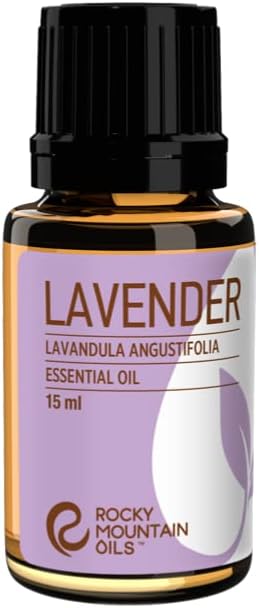 Rocky Mountain Oils Purify Lavender – Aceite esencial orgánico para difusor y aromaterapia, perfecto para hotel, spa, sueño