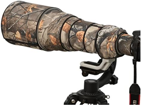 ROLANPRO Funda protectora de camuflaje para lente Sony FE 15.748 in F2.8 GM OSS Funda protectora de lente de algodón #1 (no impermeable)