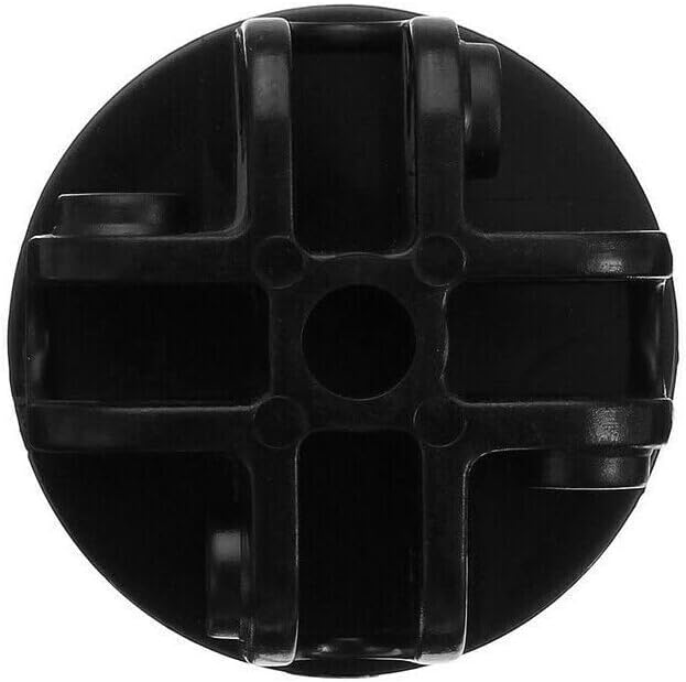 Soporte central de techo de 4 vías para carpa de repuesto de repuesto para carpa de toldo, conector de plástico negro para carpa de pabellón