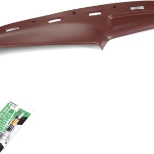 G-PLUS Cubierta de salpicadero moldeada roja compatible con Dodge Ram 150025003500 1994 1995 1996 1997 G-PLUS Cubierta de salpicadero moldeada roja compatible con Dodge Ram 150025003500 1994 1995 1996 1997