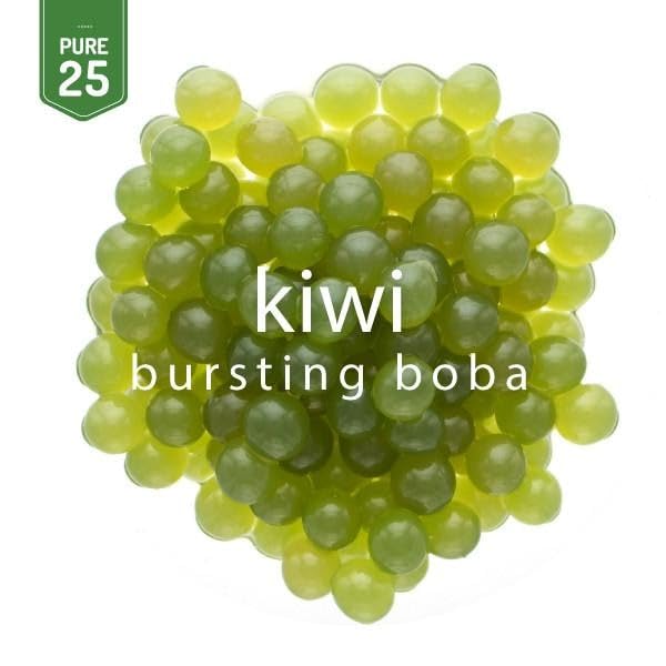 Bossen – Boba explosiva con sabor a maracuyá Pure 25 de 7.26 libras (kiwi)