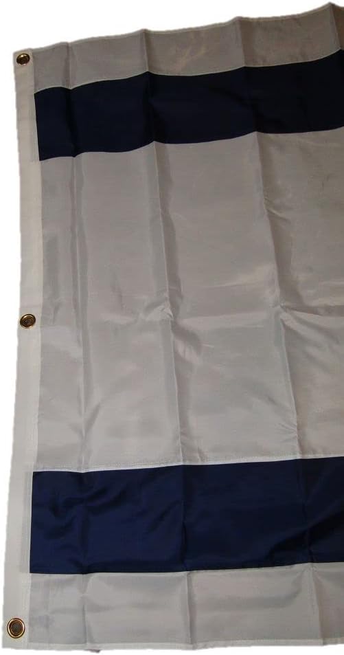Bandera de nailon 300D de Israel bordada bordada de 6 x 10 pulgadas, resistente