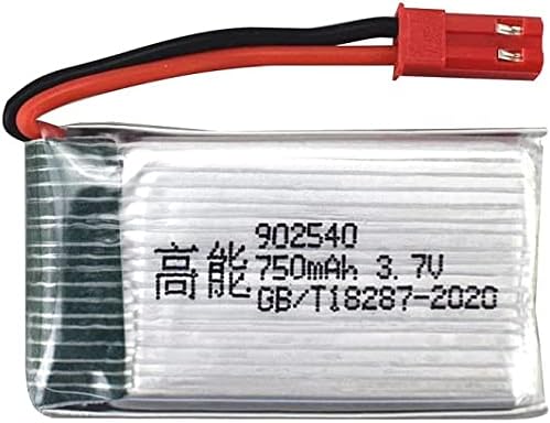 Accesorios 4 unids 3.7 V 750 mAh batería de litio Whith 4 en 1 cargador para MJX X400 X400W X800 X300C S670 V950HD V950STR S1750 V2450 HS110 HS110W