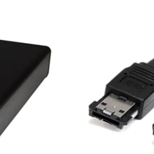 StarTech.com Caja de disco duro externo de 3,5″ con cable eSATA blindado de 6 pies StarTech.com Caja de disco duro externo de 3,5″ con cable eSATA blindado de 6 pies