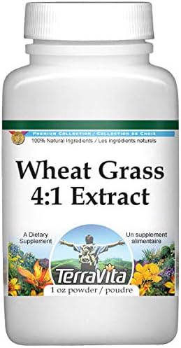 TerraVita Polvo de extracto de hierba de trigo 41 (1 oz, ZIN 420582)