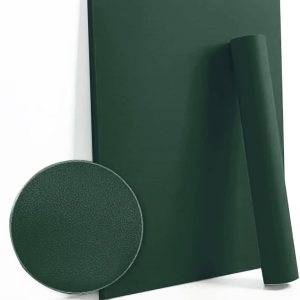 Dimoon Papel pintado de 110 x 17.7 pulgadas, color verde oscuro, grueso, impermeable, retro, verde, papel de contacto extraíble, papel de pared Dimoon Papel pintado de 110 x 17.7 pulgadas, color verde oscuro, grueso, impermeable, retro, verde, papel de contacto extraíble, papel de pared