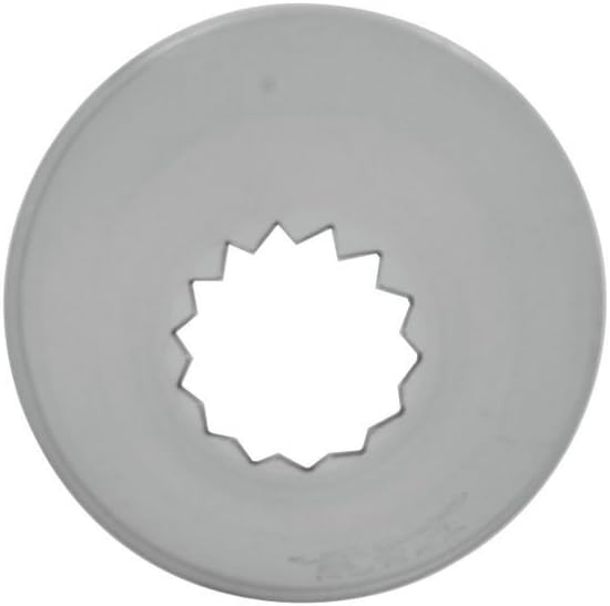 Ateco # 864 – Punta de pastelería francesa de 0.38 pulgadas de diámetro de apertura, acero inoxidable