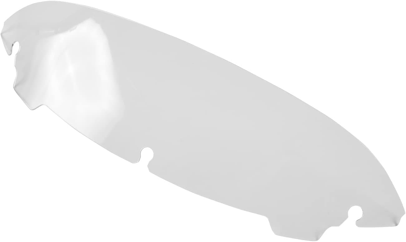 WYNMOTO Parabrisas transparente de 4.5 pulgadas compatible con Harley Davidson Touring Street Glide Electra Glide FLHT FLHTCU Ultra Classic Glide
