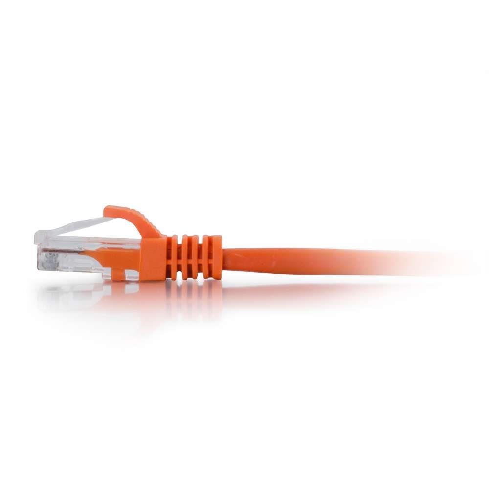 C2G  Cables to Go – Cat6 Snagless cable de remiendo., Anaranjado