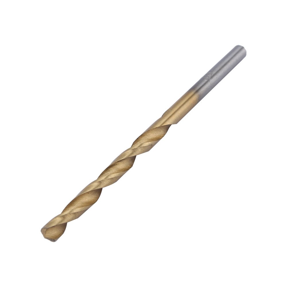 Juego de 50 brocas helicoidales con vástago HSS recubierto de titanio de acero de alta velocidad Mini broca micro exactitud 11.522.50.118 in