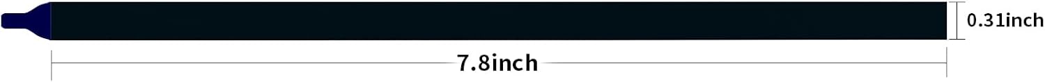 Cinta elástica negra para laptop LCD LED panel de repuesto con asa, paquete de 20 unidades (la cinta de doble cara es fácil de quitar sin marcas)