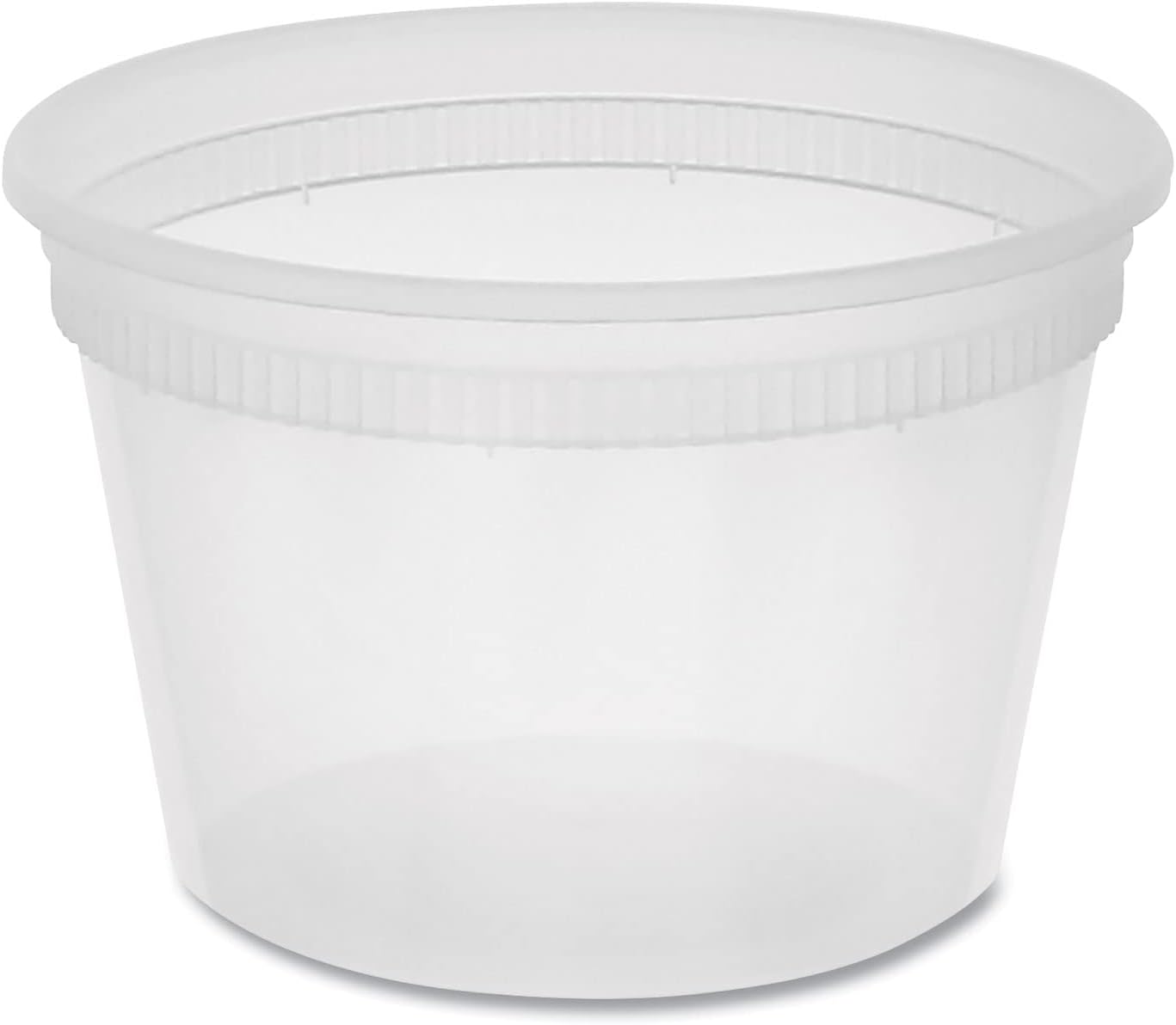 Pactiv e SD5016Y Delitainer Contenedor para microondas a granel, 16 onzas, 4.55 X 4.55 X 3.05, natural, 480cartón