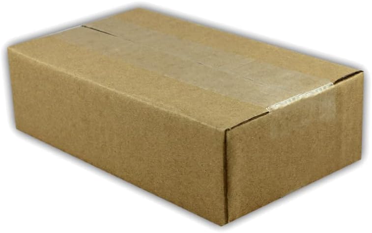 EcoSwift 30 cajas de embalaje de la cartulina acanalada 8x5x4 que envían por correo los cartones móviles de la caja de envío