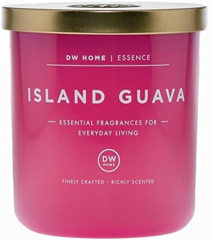 DW Home Vela perfumada de guayaba isla, fragancias esenciales para la vida diaria