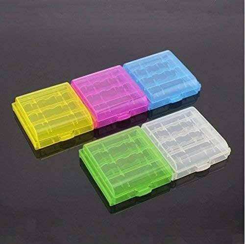 Caja de batería Caja de almacenamiento de batería Caja de almacenamiento de batería Soporte de batería AA Batería AAA Almacenamiento compatible con