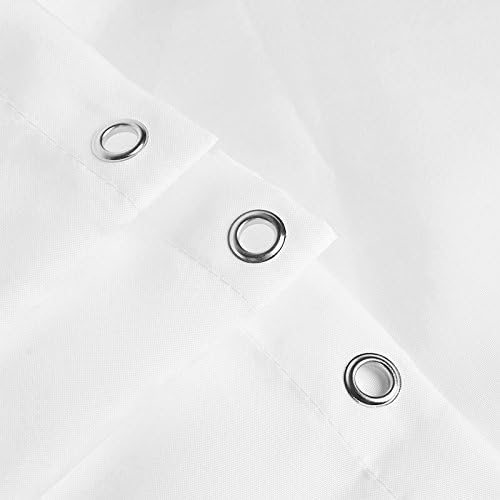 Cortina de ducha en blanco y negro, moderna, geométrica, línea de cuadrícula, bohemia, abstracta, minimalista, estética, cortina de baño de