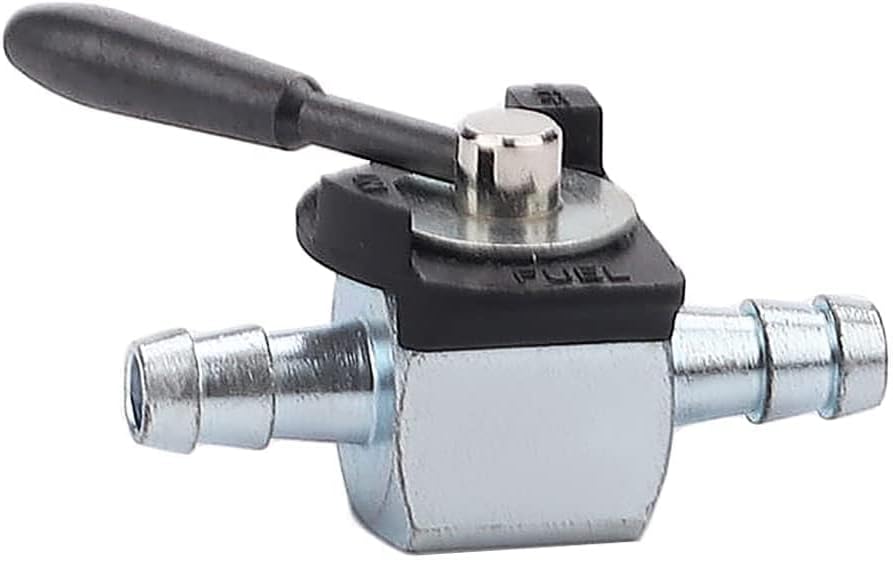 Savior 07-403 Válvula de cierre de combustible para Scagg 48568 Oregon 07-403 Válvula de bola de 180 grados resistente corte en línea Petcock
