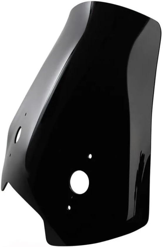 Accesorios para parabrisas de motocicleta, visera de doble burbuja, compatible con Kawasaki VERSYS650 VERSYS 650 2014-2019 (color negro1)