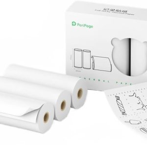 3 rollos caja de notas adhesivas adhesivas de papel fotográfico térmico para Peripage A9 A9S Paperang P3 Phomemo M03 M03AS M04S M04AS Mini 3 rollos caja de notas adhesivas adhesivas de papel fotográfico térmico para Peripage A9 A9S Paperang P3 Phomemo M03 M03AS M04S M04AS Mini