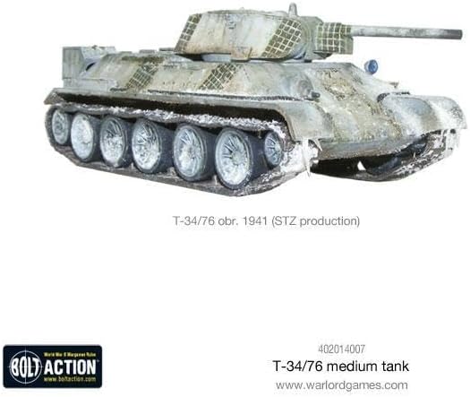 Bolt Action T3476 Tanque mediano 156 WWII Guerra Mundial Figuras de Guerra Militar Kit de Modelo de Plástico