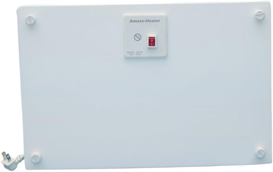 Amaze-Heater calefactor para colocar debajo del escritorio, de 100 W y 120 V