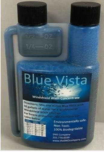 440 galones. Super Concentrado Líquido para Lavaparabrisas Concentrado 8oz. EZ pour bottle Qwix Mix