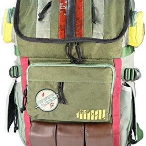 Para Boba Fett Mochila Portátil Bounty Hunter Mochila de viaje PC Tablet Mochila de gran capacidad, Verde, Mochila para laptop Para Boba Fett Mochila Portátil Bounty Hunter Mochila de viaje PC Tablet Mochila de gran capacidad, Verde, Mochila para laptop