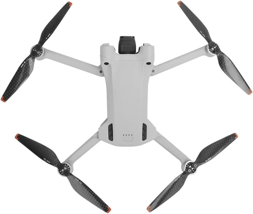 XNasu Mini 3 Carbon Fiber Propeller Drone Blade Props Replacement for DJI Mini 3 Pro Drone Light Weight Wing Fans Mini 3 Accessories (Color  8pcs