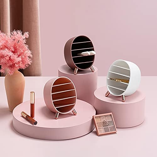 Caja de almacenamiento para tocador, estante para colgar artículos de escritorio, cosméticos, mesa para lápiz labial, lápiz de cejas, cepillo,