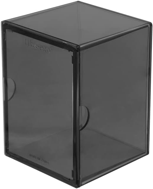Ultra Pro Eclipse – Caja de 2 piezas gris ahumado, para juegos de Pokémon, MTG, béisbol, baloncesto, tarjetas de fútbol y otras tarjetas