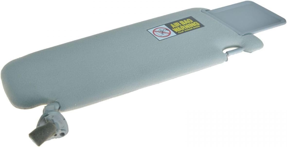 ZR 1pc Windshield Sun Shade Visor Left Driver Side Gray with Lighted Mirror 852010A750QS 85201-0A750-QSQH 852010A750QSQH
