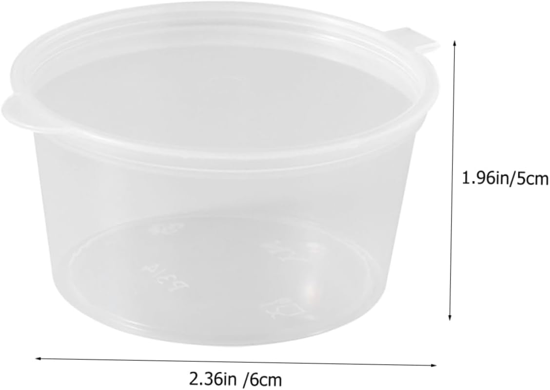 Caja de embalaje de fruta de la pasión, tazas de yogur, recipientes de salsa, tazas para cupcakes, accesorios de almuerzo para niños, contenedor de