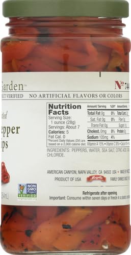 Jeffs Naturals – Tiras de campana tostada con pimienta, 12 onzas