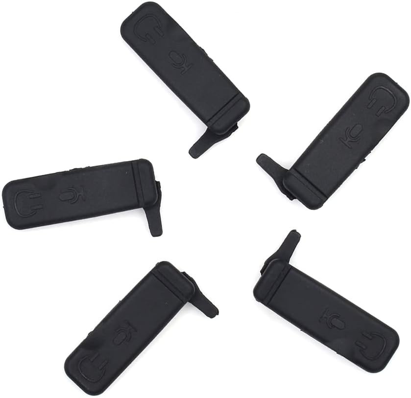 Cubierta antipolvo para conector de audio para Motorola Radio CP200 CP040 CP140 CP150 CP160 CP180 EP450 PR400 GP3688 cubierta antipolvo para