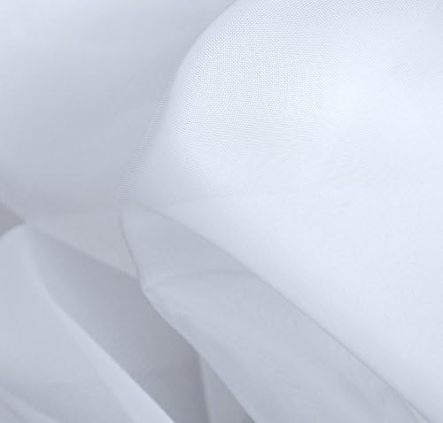 HLC.ME – juego de 2 paneles de cortinas de gasa transparente para sala de estar y dormitorio, 54 pulgadas x 63 pulgadas, 72 pulgadas, 84 pulgadas,