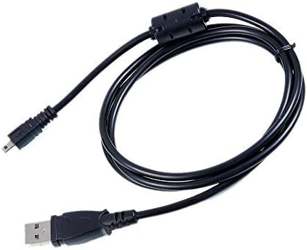 Cable cargador de cámara Olympus VR-340 de 4.9 ft, cable de datos de carga USB para Olympus VR Series VR-310  VR-320  VR-325  VR-330  VR-340  VR-350
