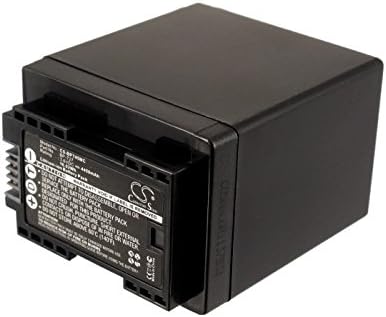 Batería compatible con Canon Legria HF R76, VIXIA HF M50, VIXIA HF M500, VIXIA HF M506, VIXIA HF M52, PN BP-745 4450mAh