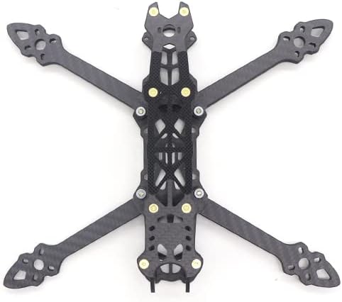 5 pulgadas fibra de carbono FPV Racing Drone Quad Quadcopter Frame con brazo de 0.197 in