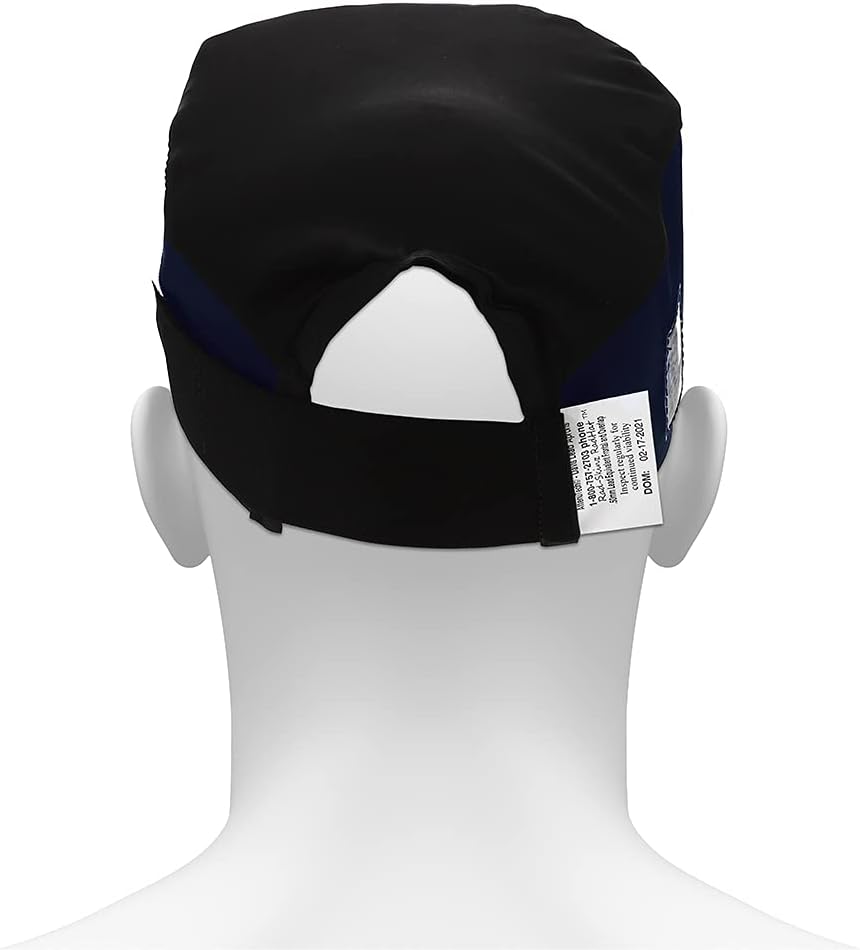 Gorro de radiación reutilizable 0.020in PB plomo Equiv, velcro talla única, protege de la radiación dispersa