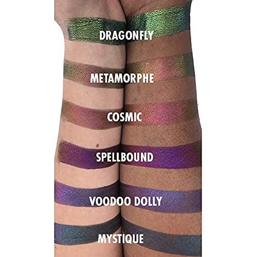 Concrete Minerals Sombra de ojos multicromo, cambio de color intenso, de larga duración sin arrugas, 100% vegano y libre de crueldad, hecho a mano